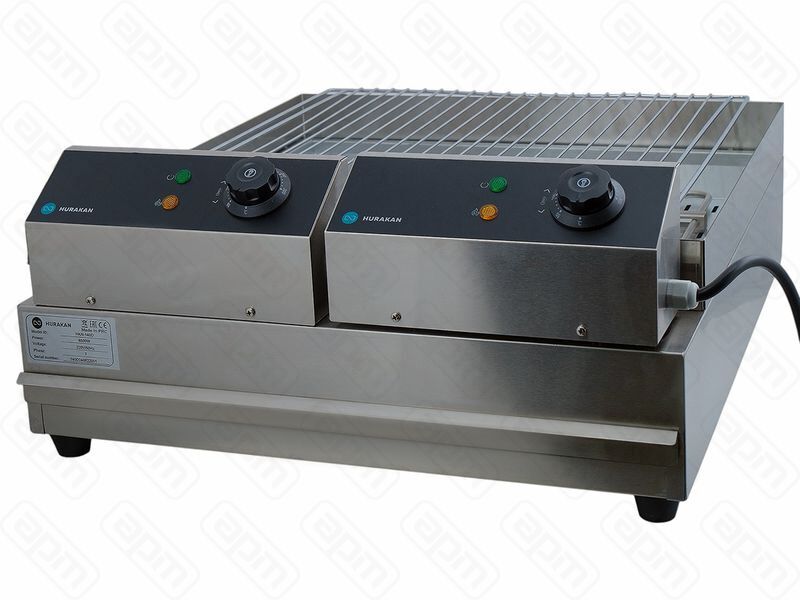 ГРИЛЬ ЛАВОВЫЙ HURAKAN HKN-140D